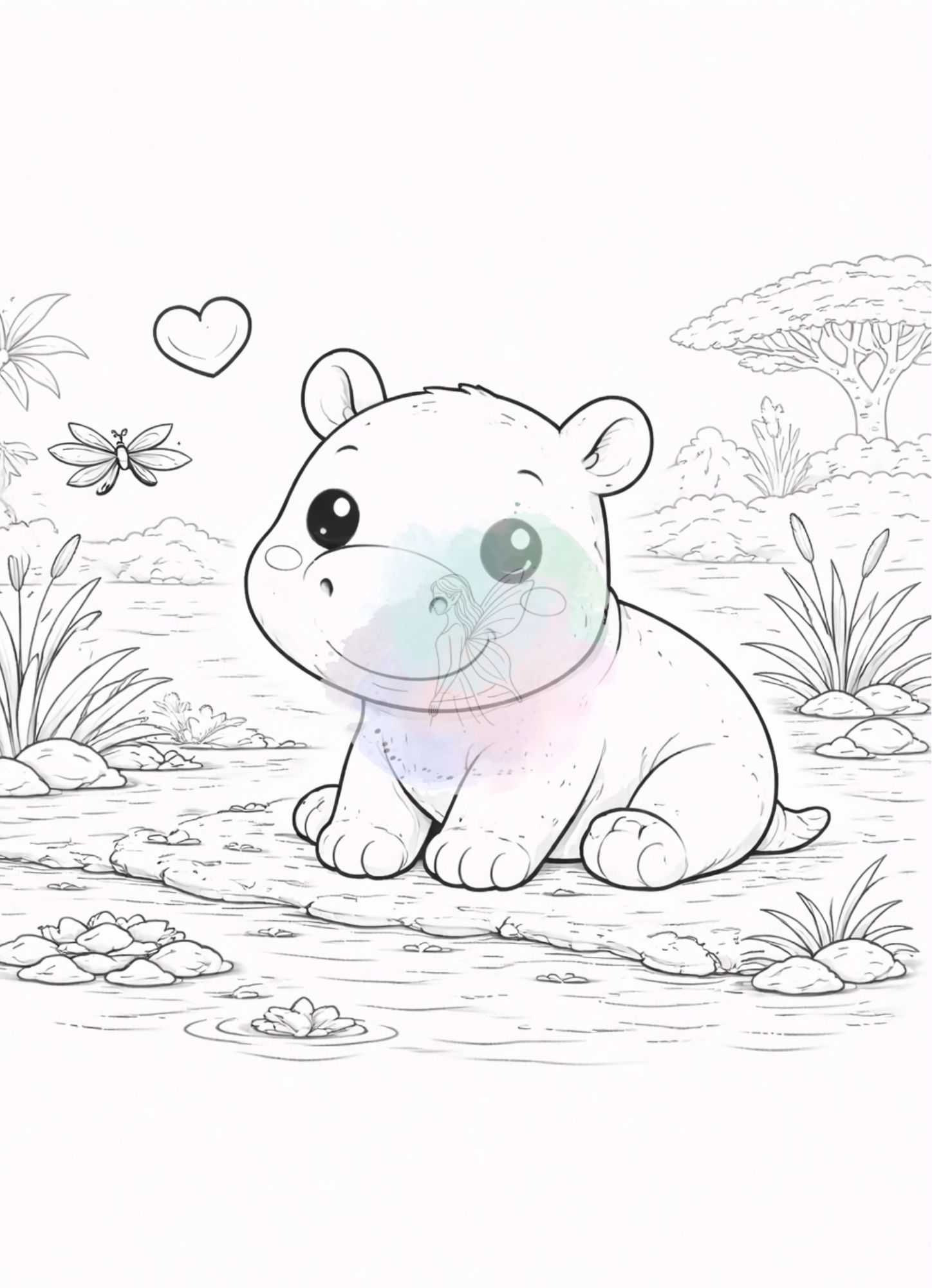 Ausmalbilder Wildtiere