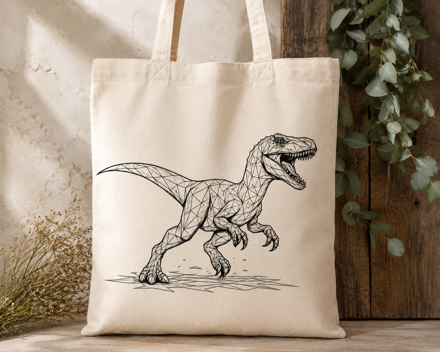 Geometrix Dinosaurier SVG - RAPTOR