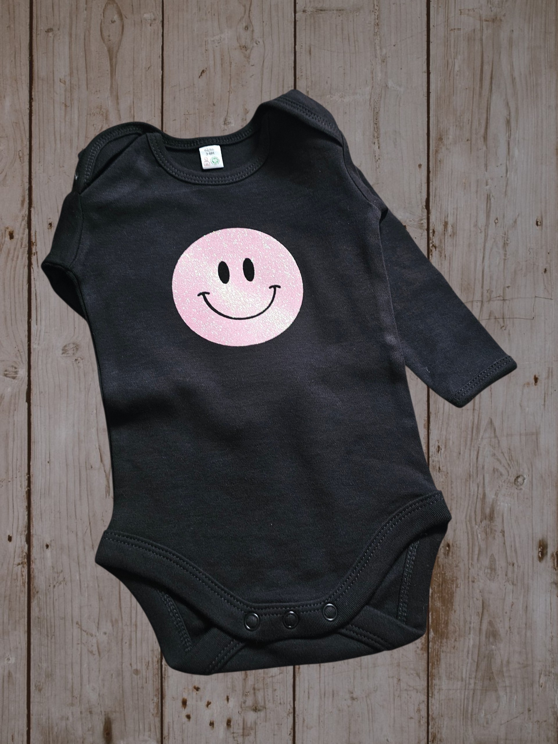 Smiley Babybody langarm