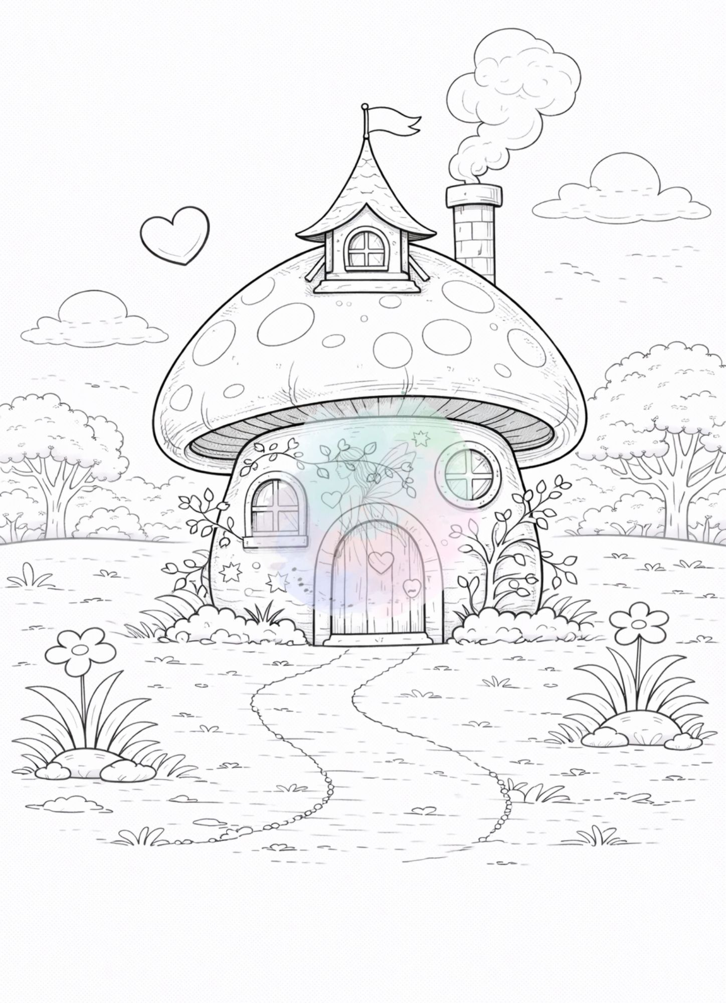 Ausmalbilder Fairy