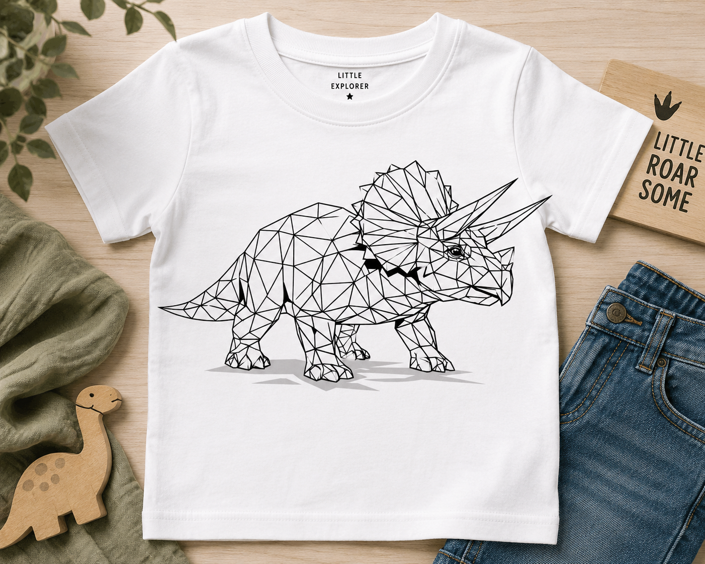 Geometrix Dinosaurier SVG