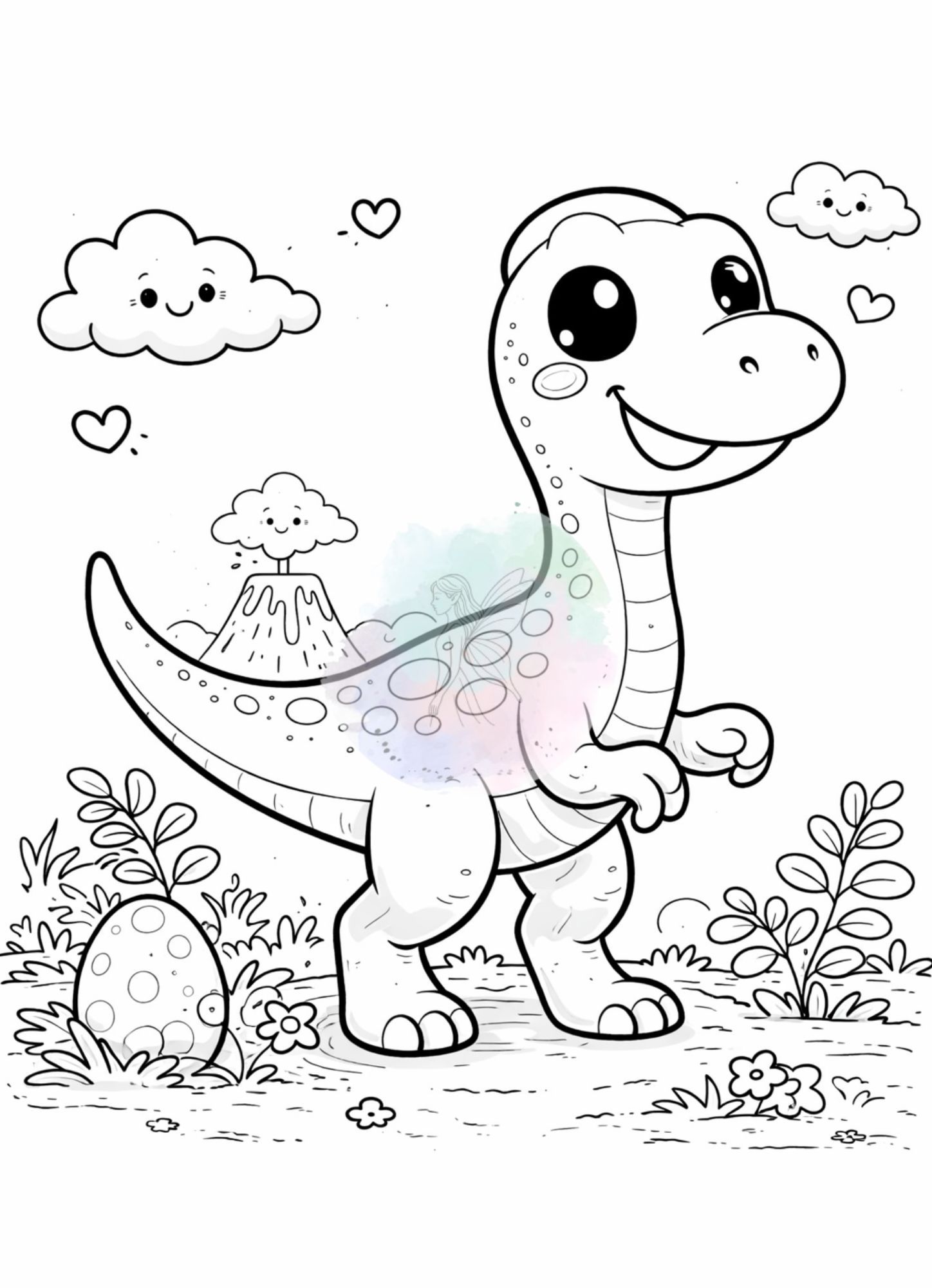 Ausmalbilder Dino