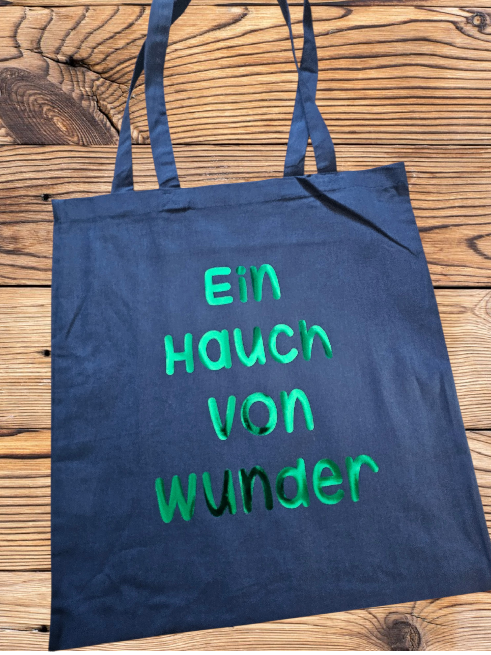 Baumwolltasche „Ein Hauch von Wunder“