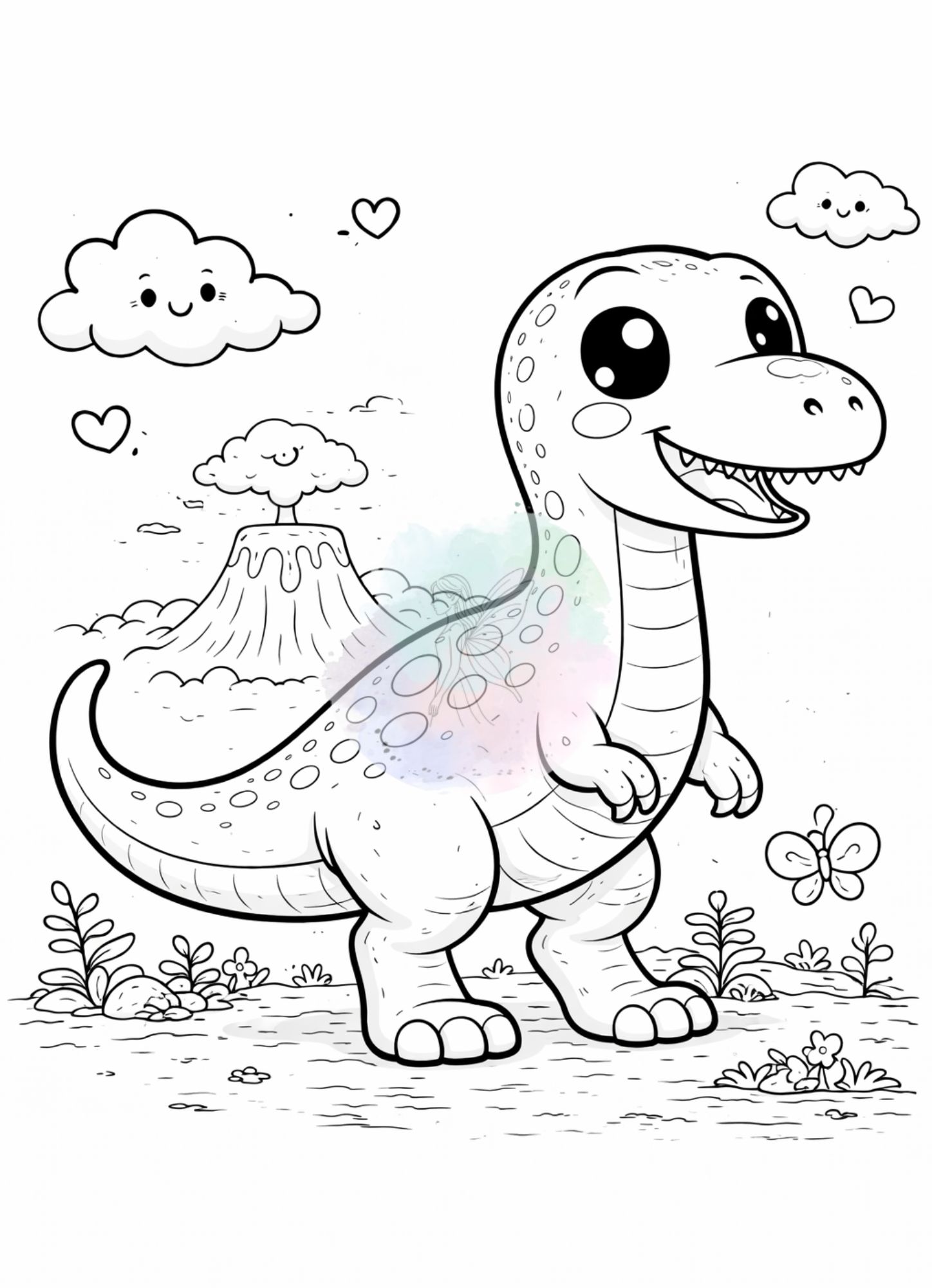 Ausmalbilder Dino