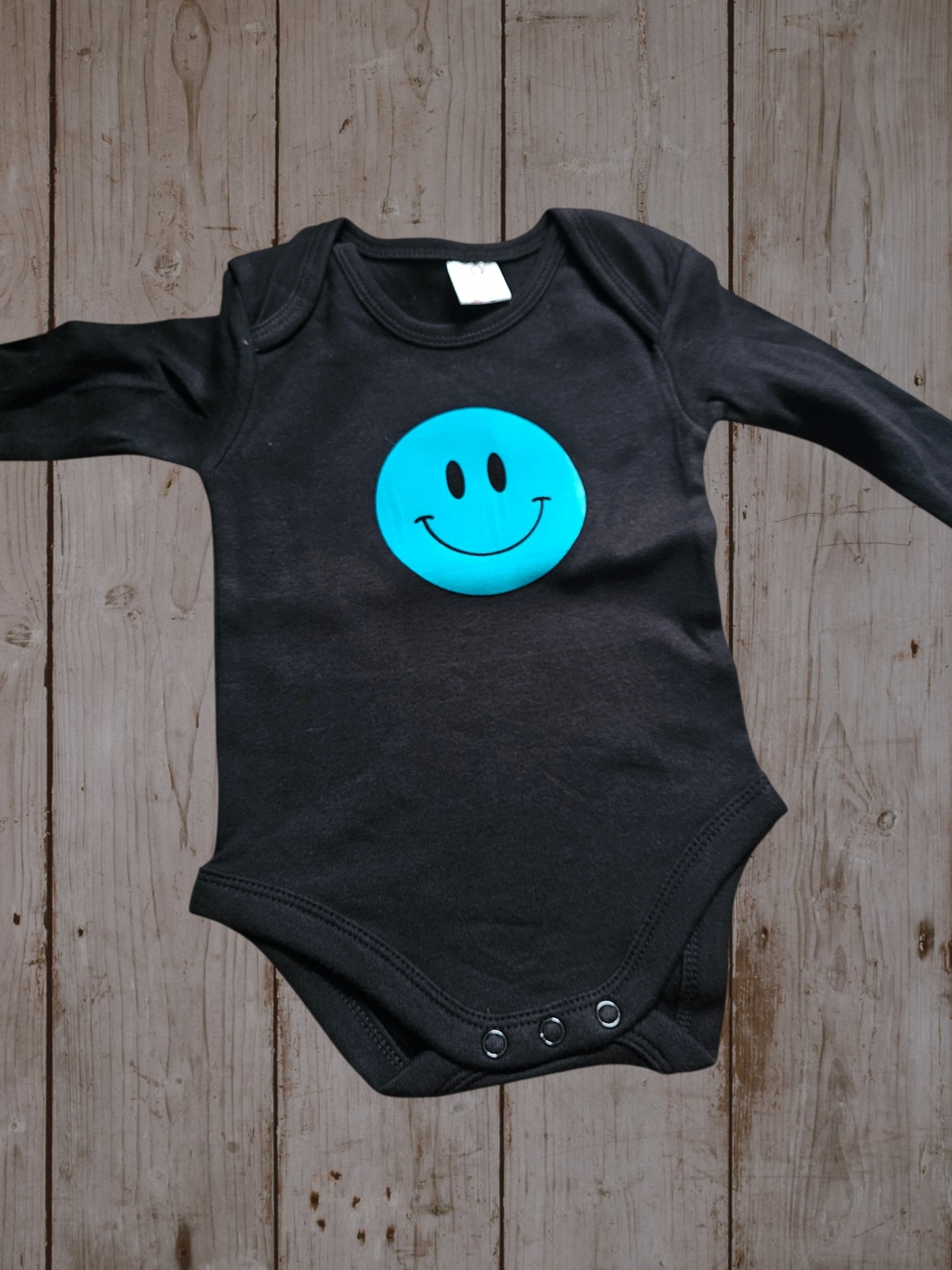 Smiley Babybody langarm