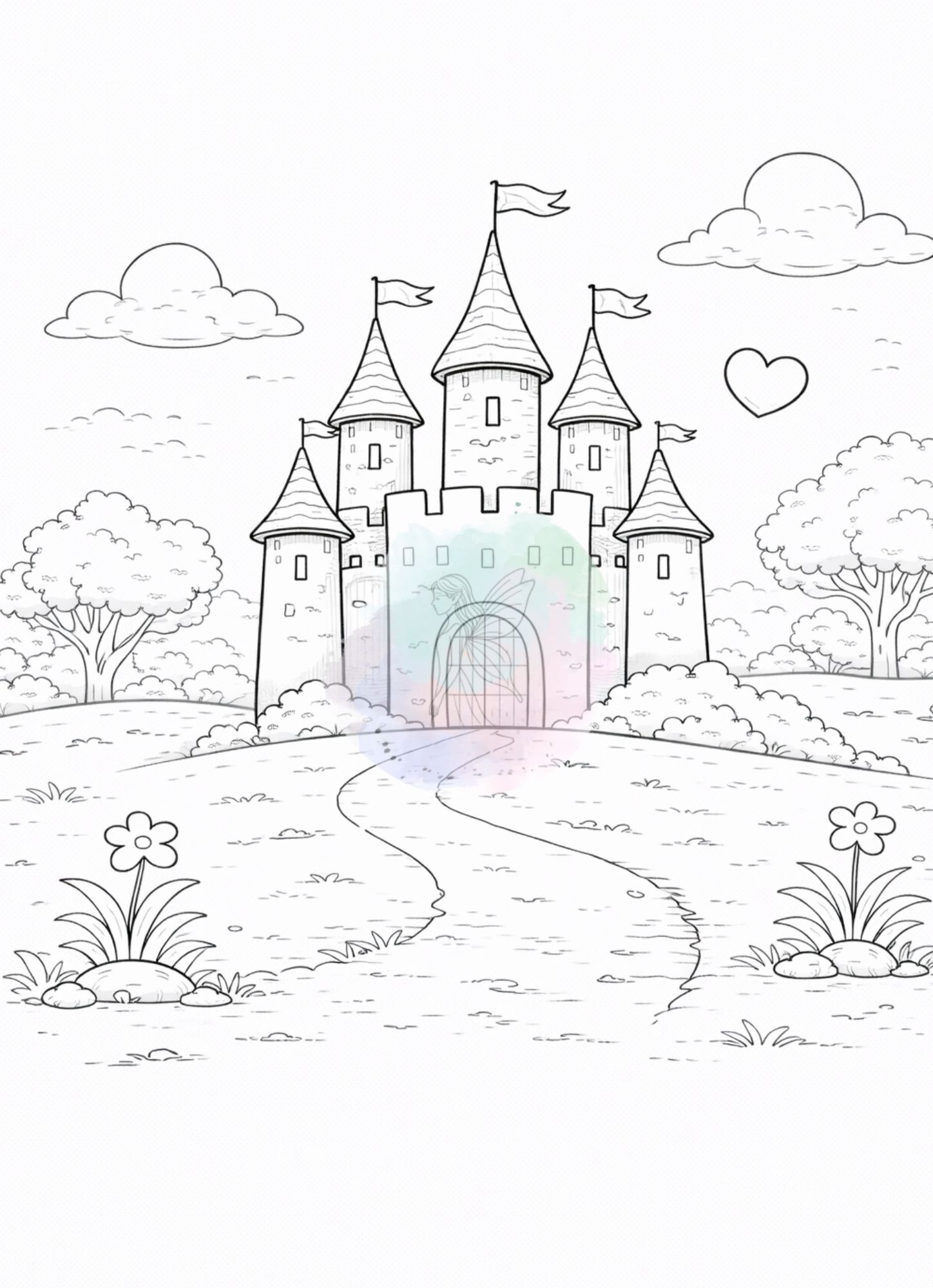 Ausmalbilder Fairy
