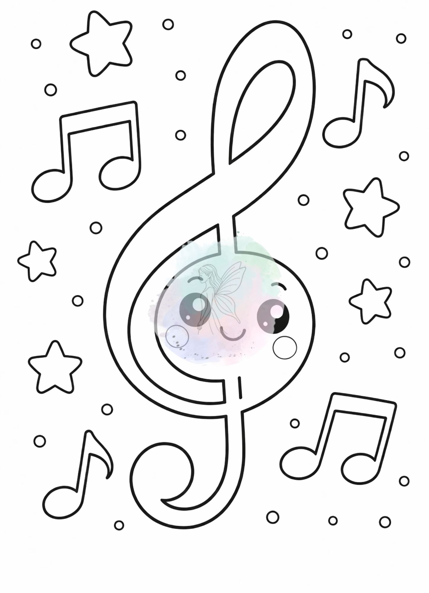Ausmalbilder Musik