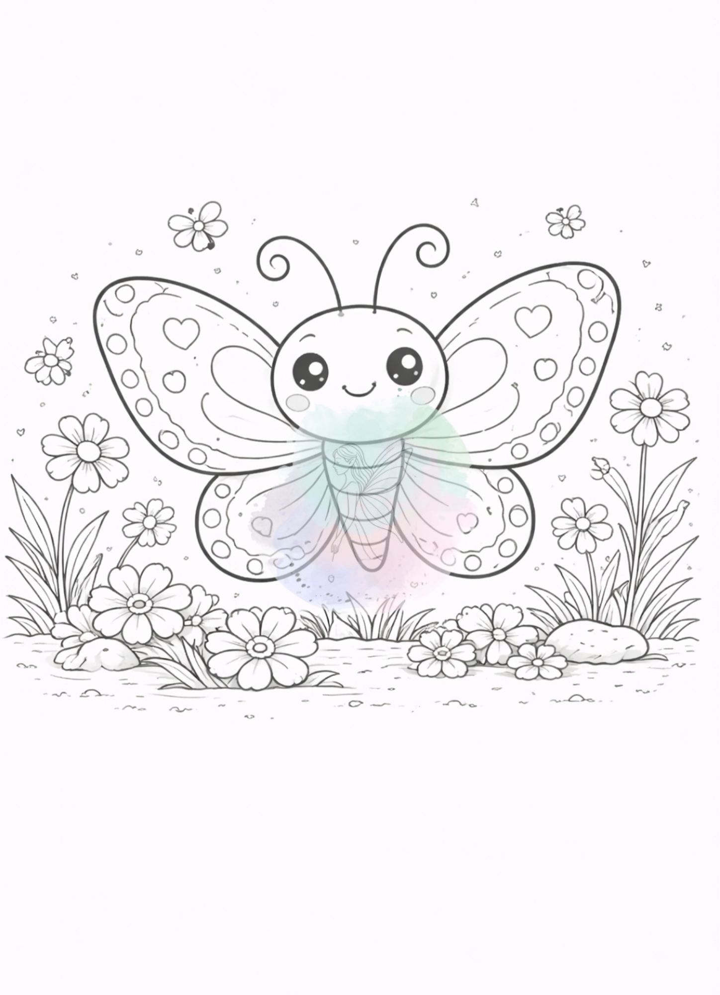 Ausmalbilder Insekten
