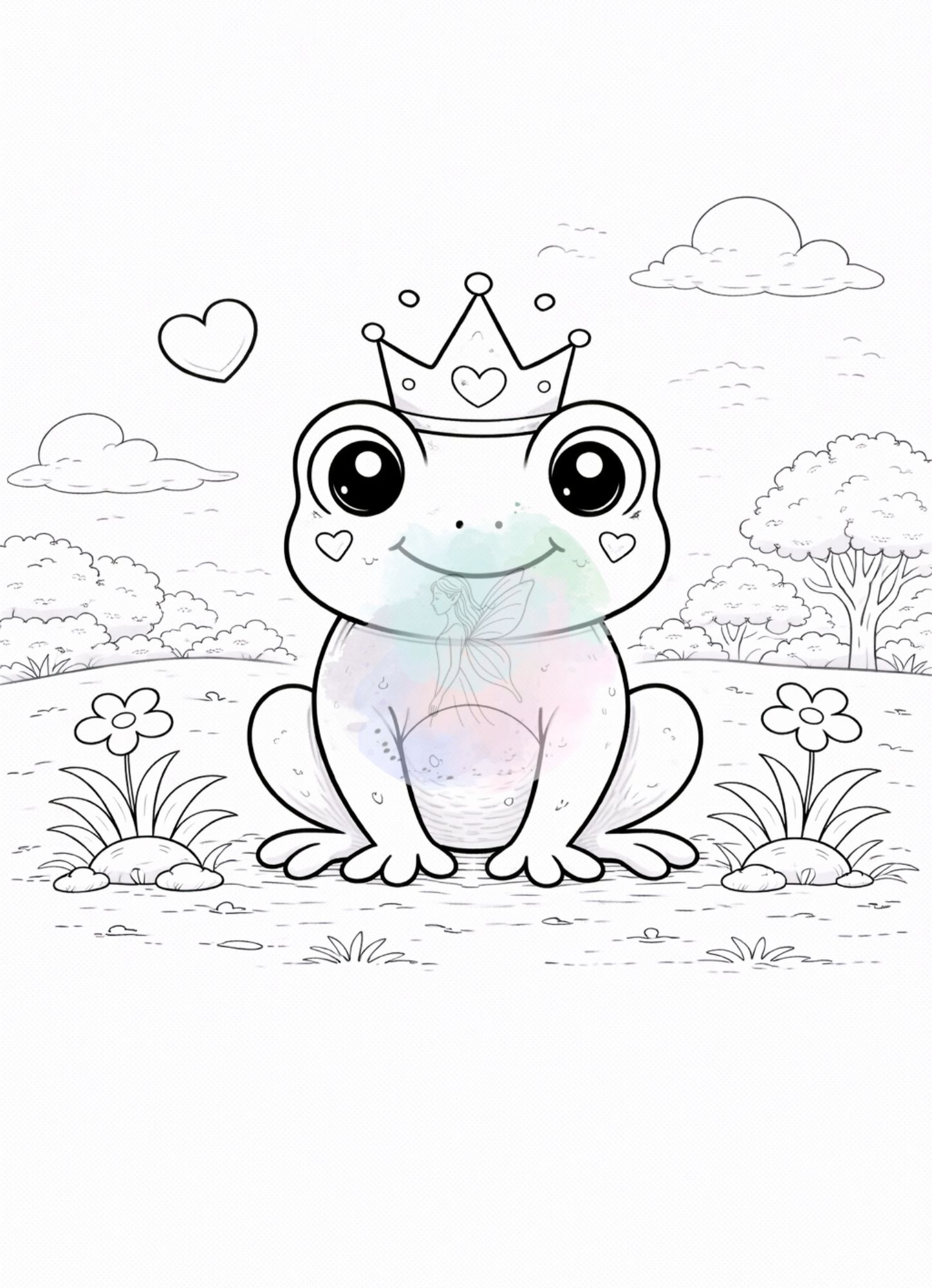 Ausmalbilder Fairy