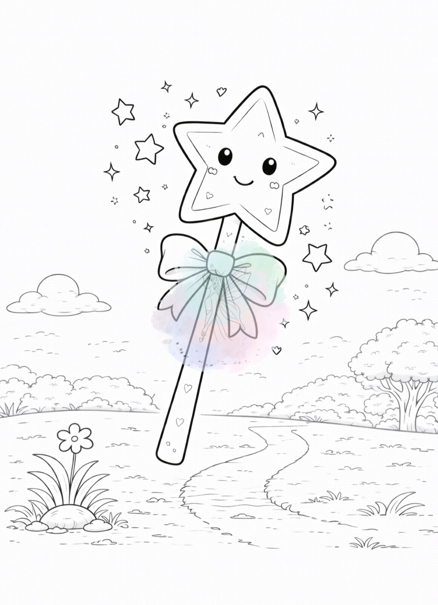 Ausmalbilder Fairy