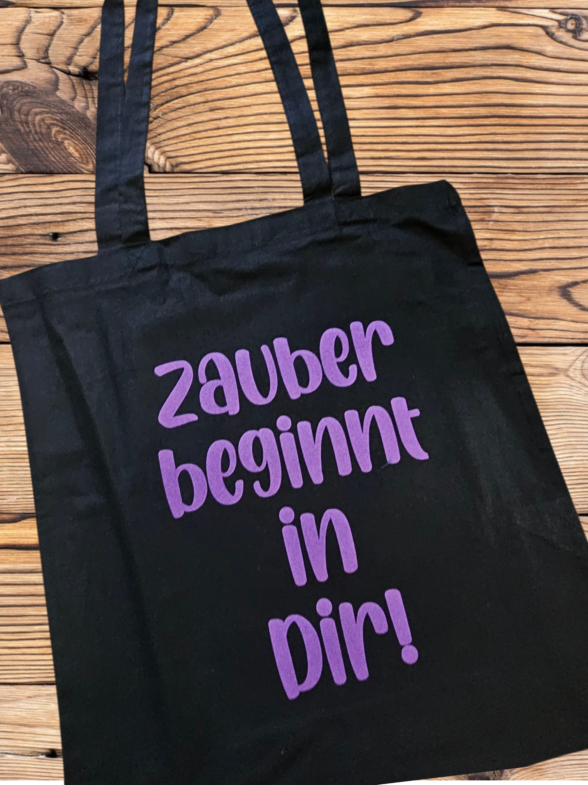 Baumwolltasche „Zauber beginnt in dir“ 