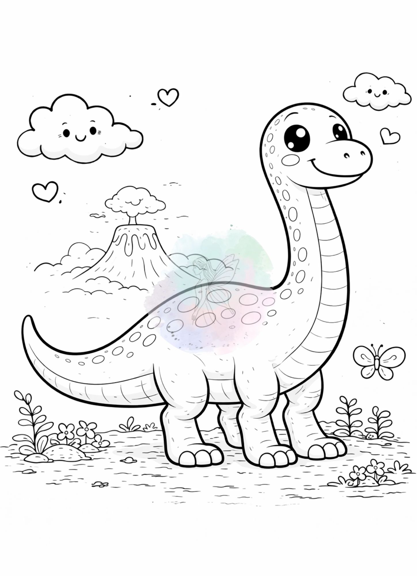 Ausmalbilder Dino
