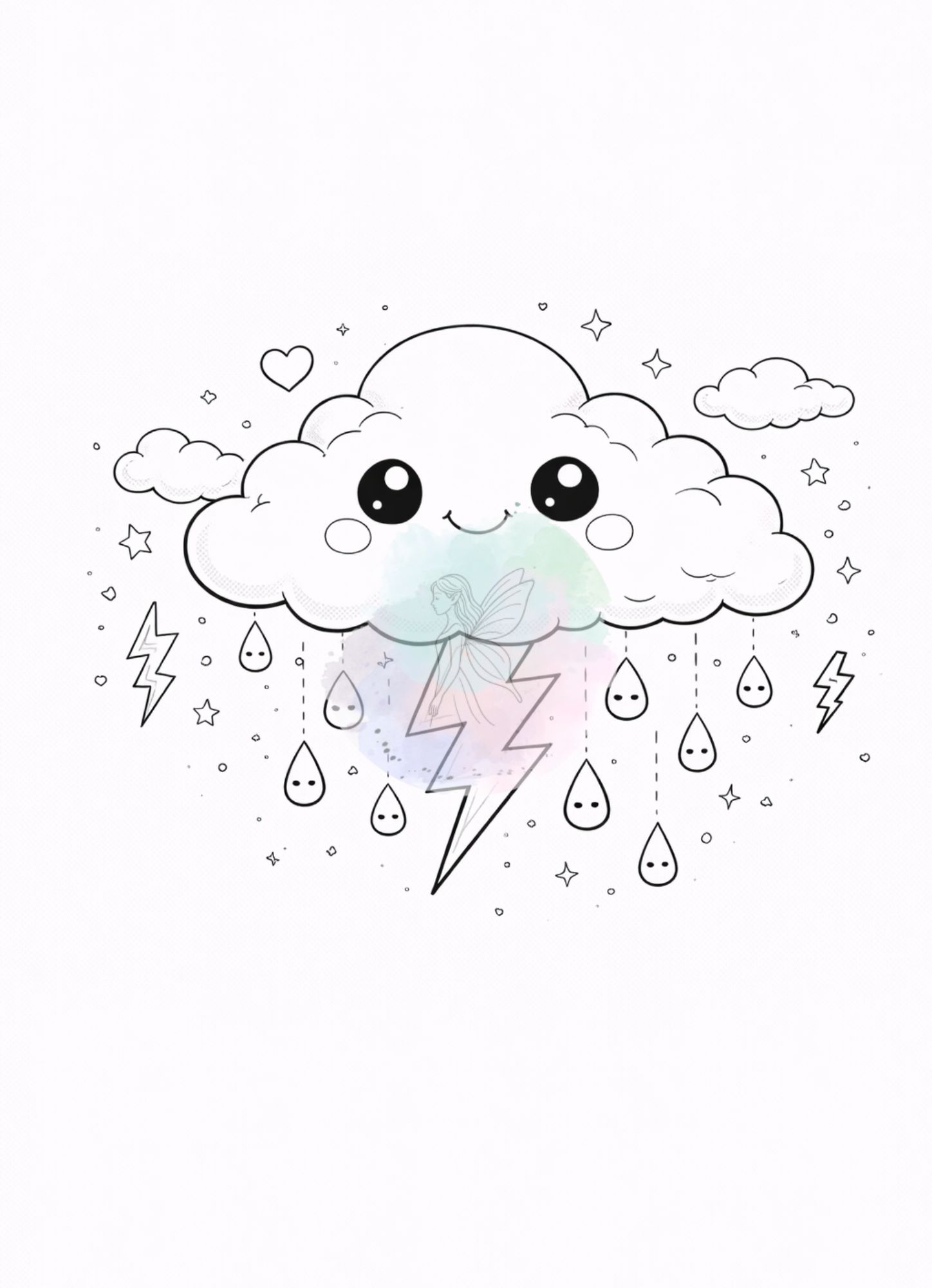 Ausmalbilder Wetter