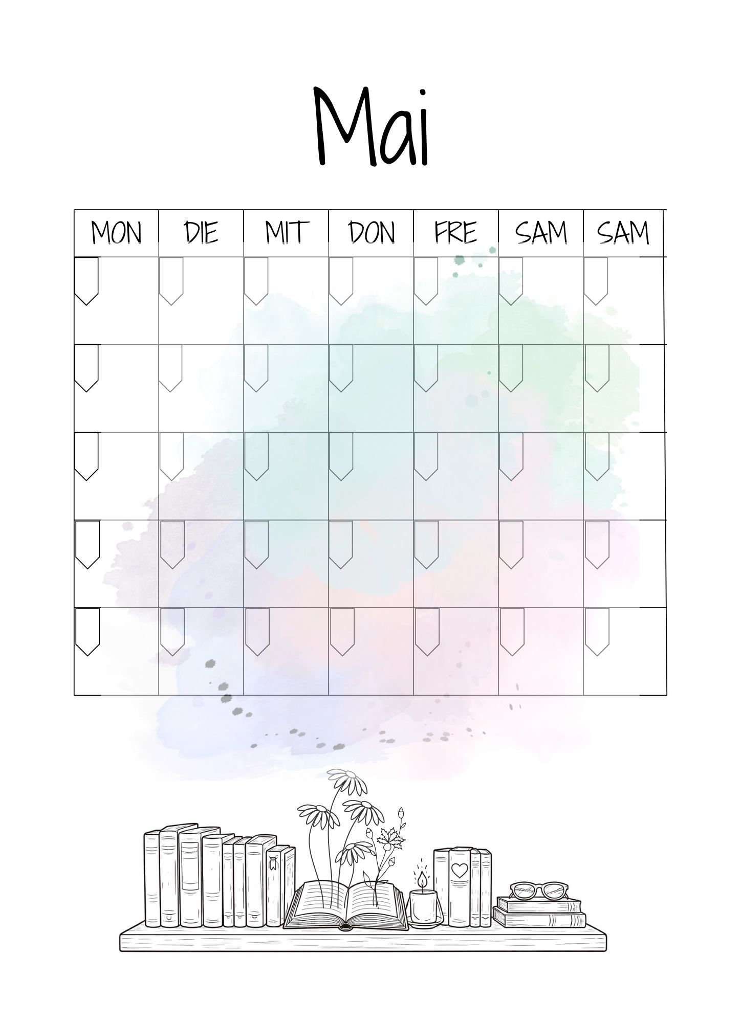 Bücher Journal - Digital Druck