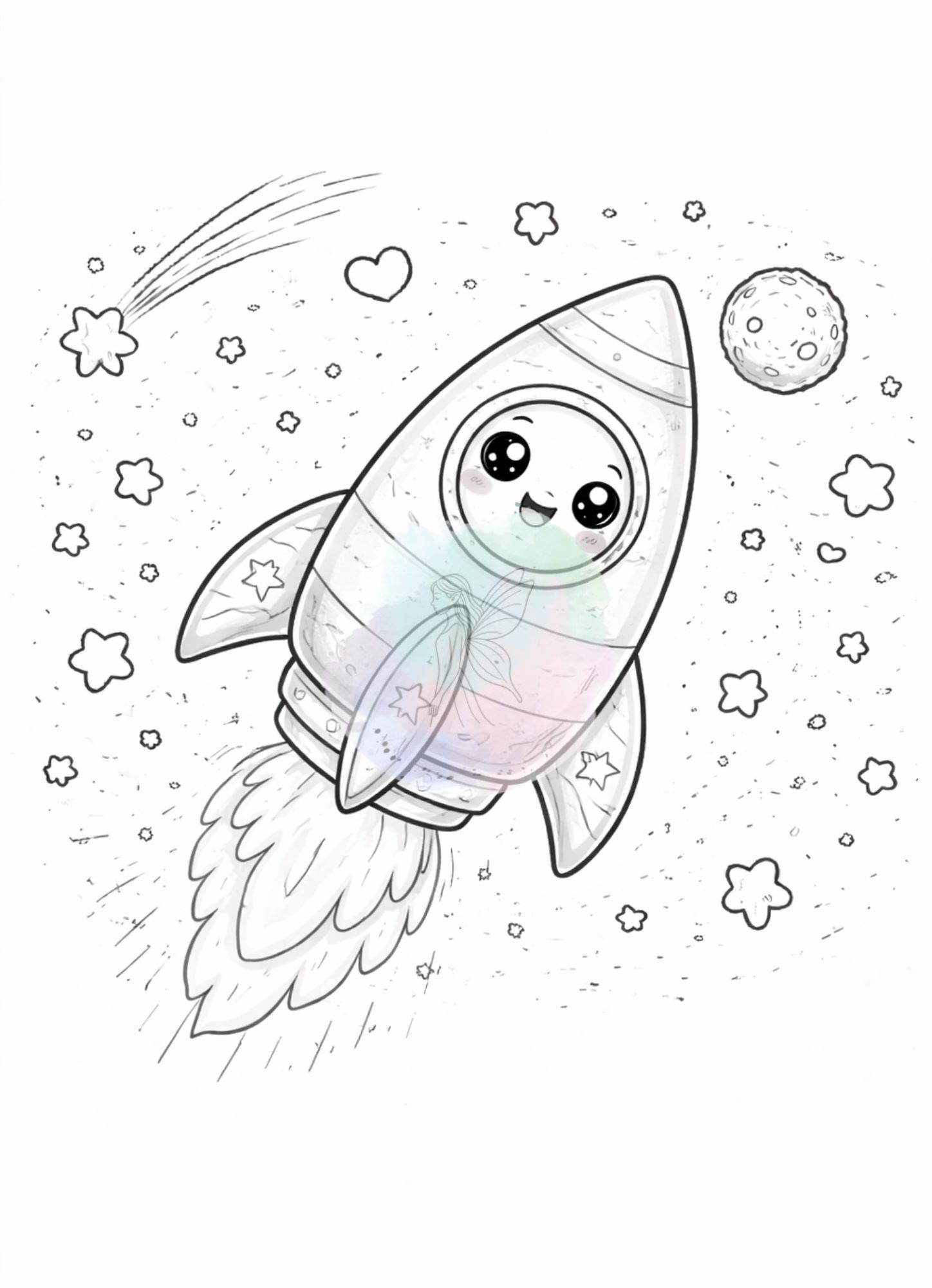 Ausmalbilder Astronaut