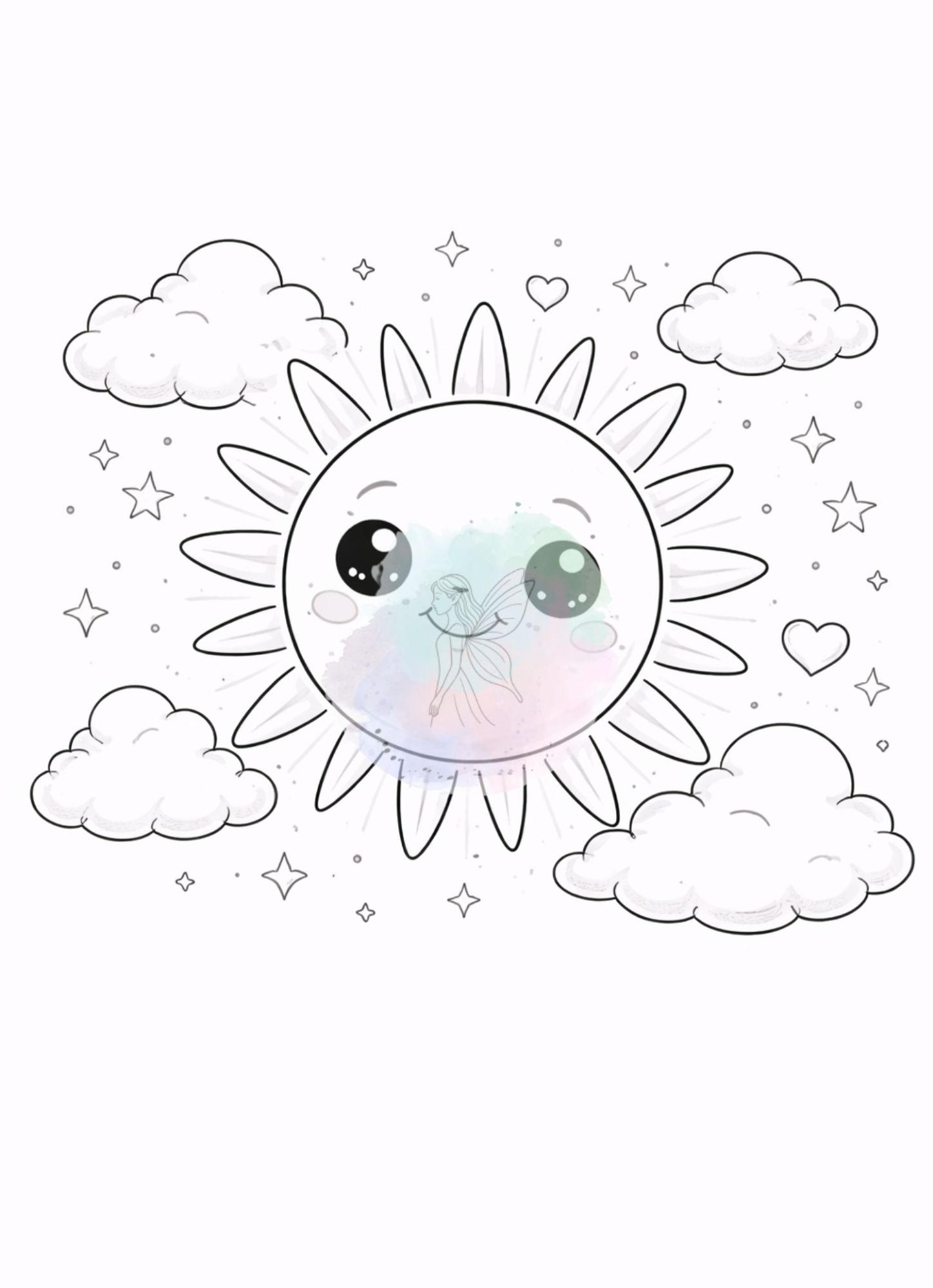 Ausmalbilder Wetter