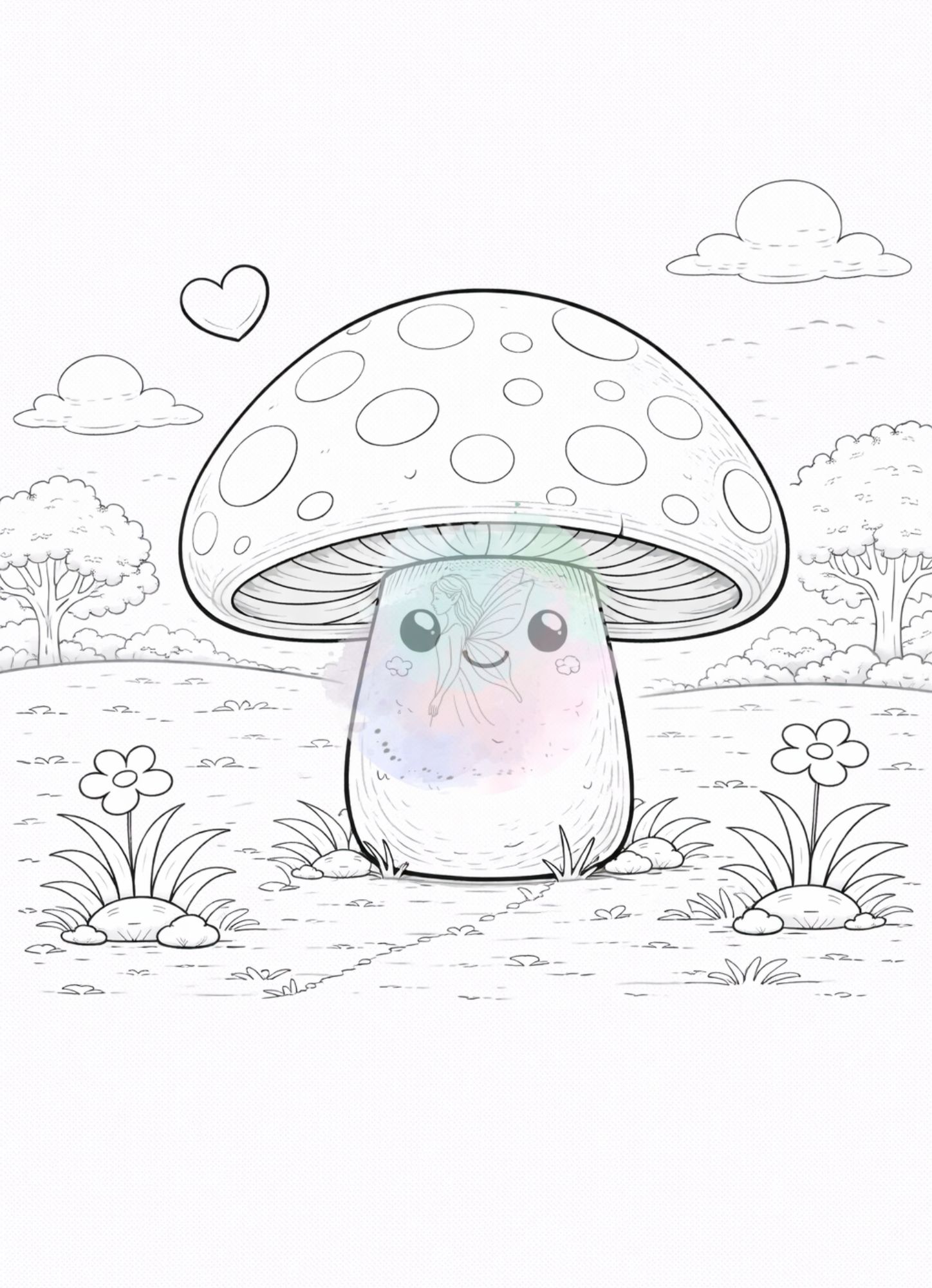 Ausmalbilder Fairy