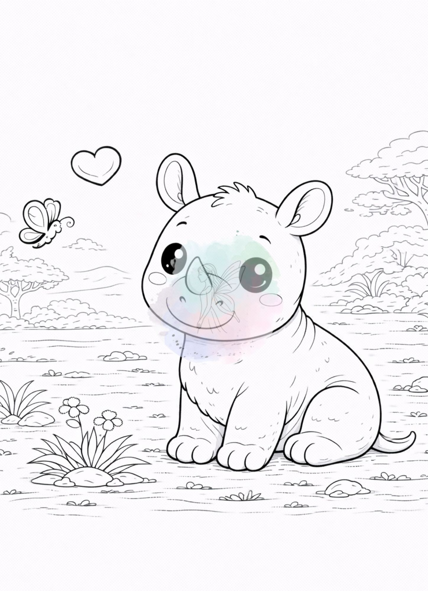 Ausmalbilder Wildtiere