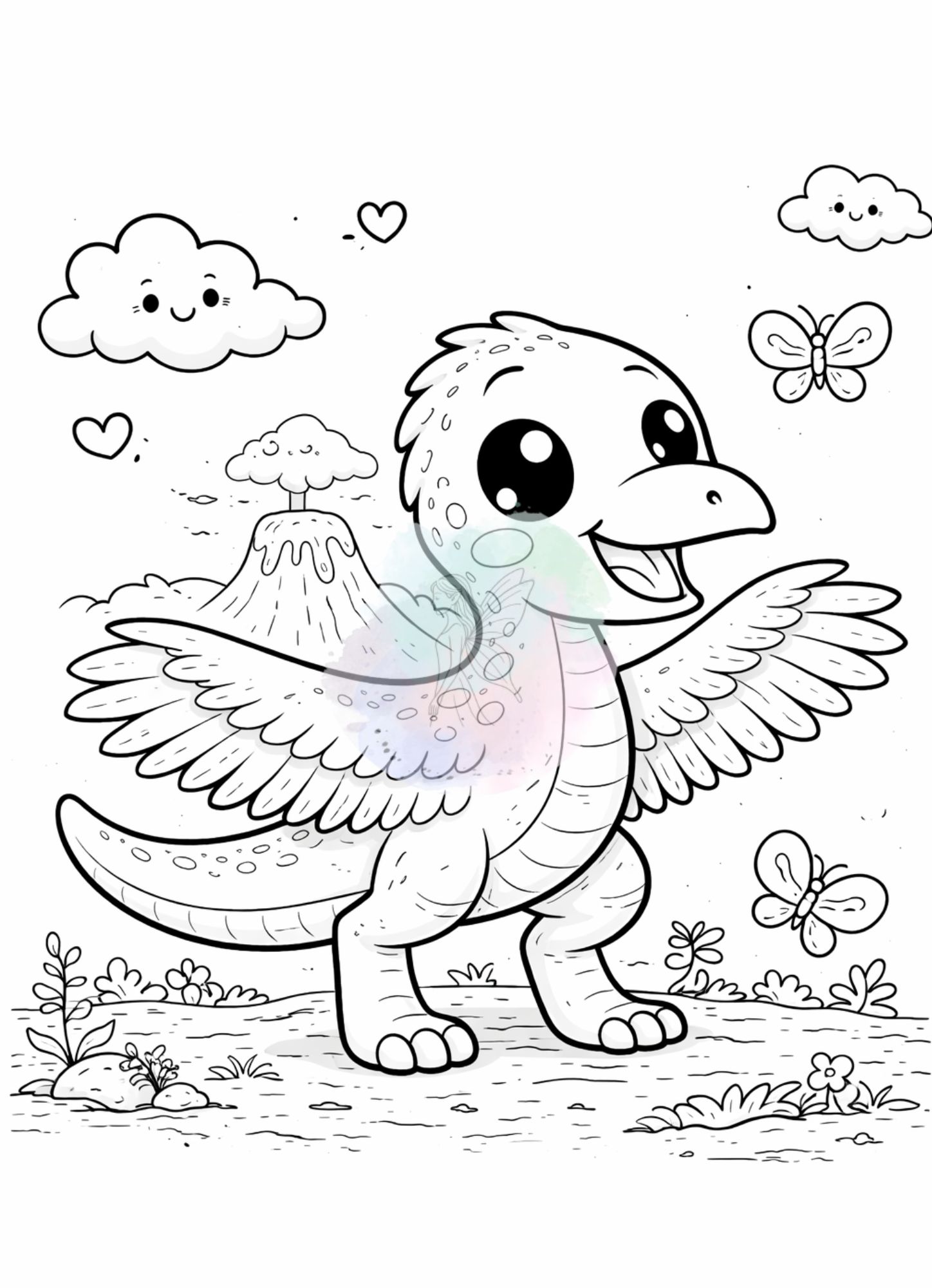 Ausmalbilder Dino