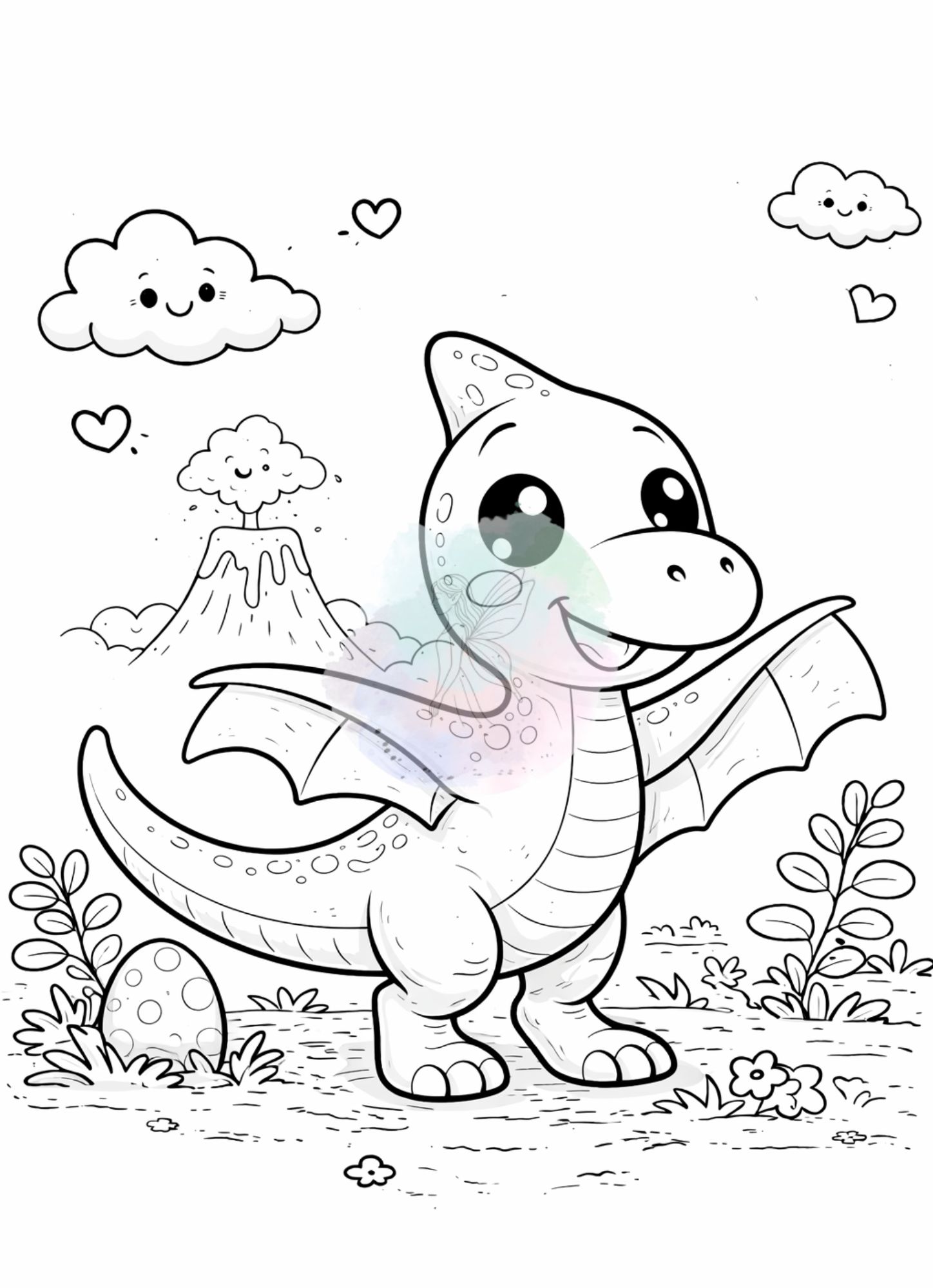 Ausmalbilder Dino