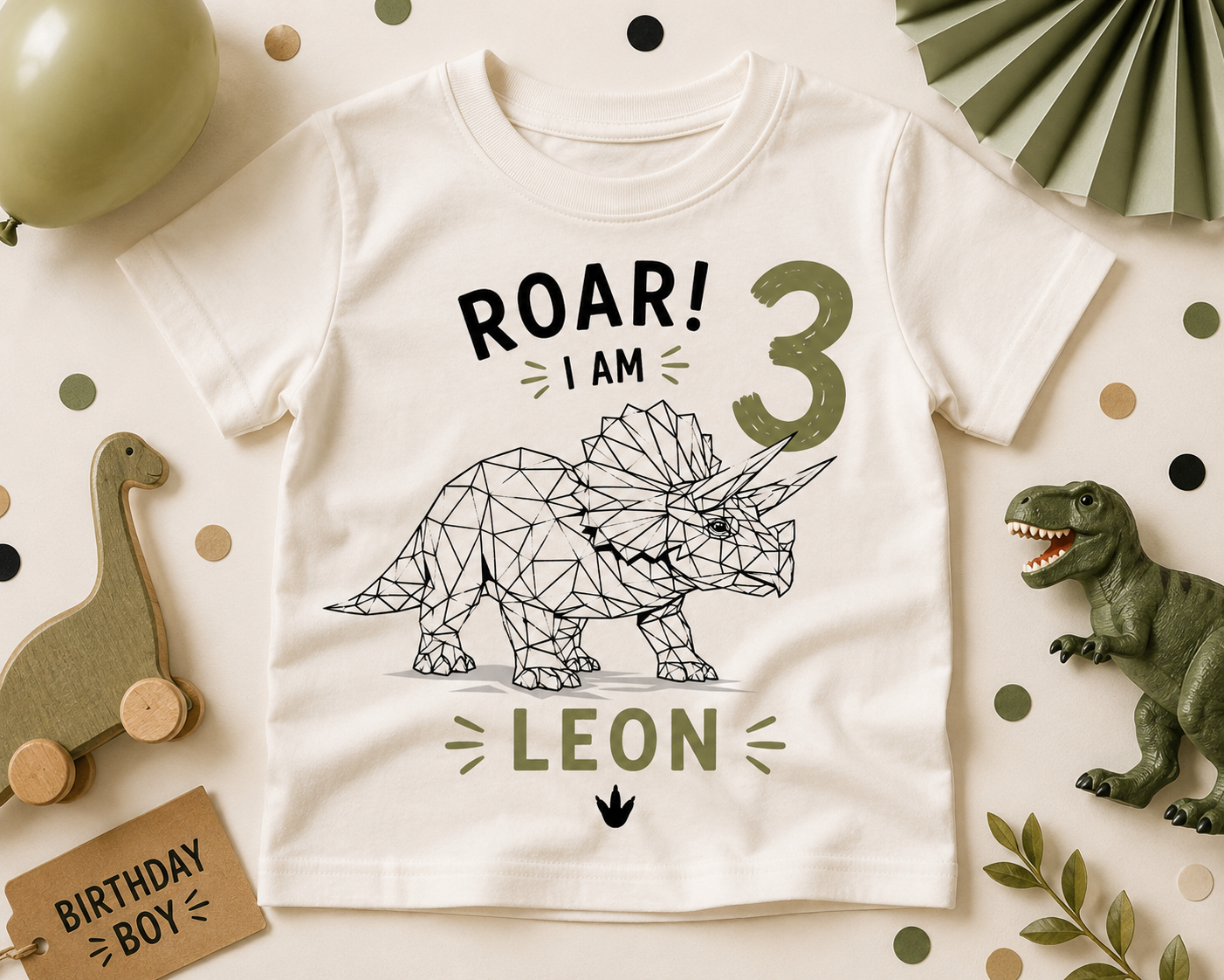 Geometrix Dinosaurier SVG